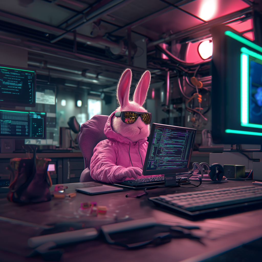 #101 Hacker Bunny